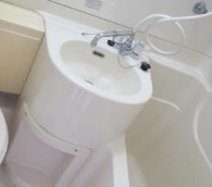 ドミール玉川学園の洗面所