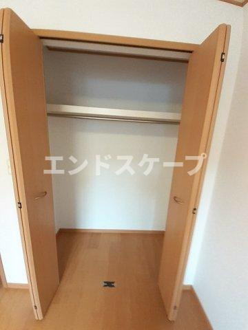 メゾン・アンソレイエ　Ⅱの収納|高崎、前橋のお部屋探しはエンドスケープまで！お客様の理想お聞かせ下さい♪