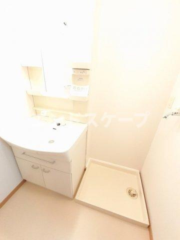 メゾン・アンソレイエ　Ⅱの洗面所|高崎、前橋のお部屋探しはエンドスケープまで！お客様の理想お聞かせ下さい♪