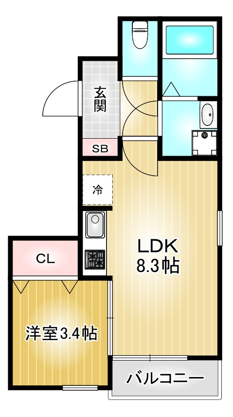 Cherim 本陣十王町 North｜名古屋市の賃貸ならMy賃貸の間取り|Cherim 本陣十王町 North