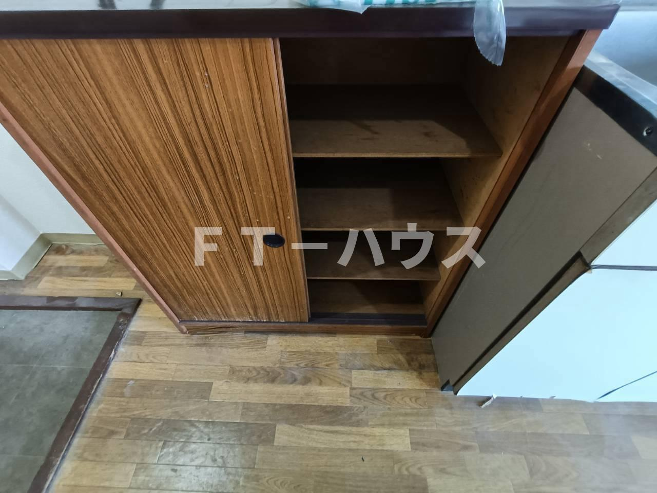 船橋市東中山１丁目のアパートの収納