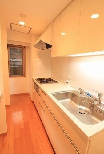 北区滝野川５丁目の賃貸マンションのキッチン
