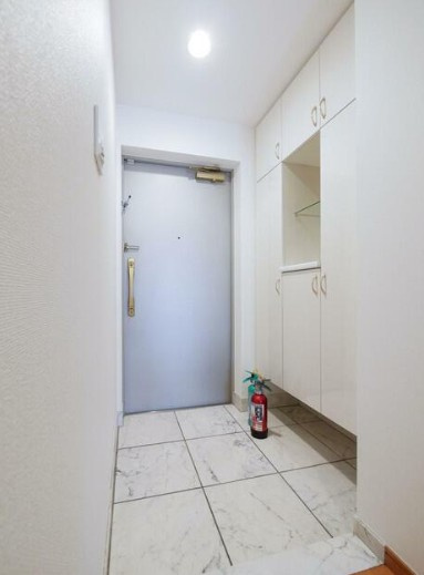 北区滝野川５丁目の賃貸マンションの玄関