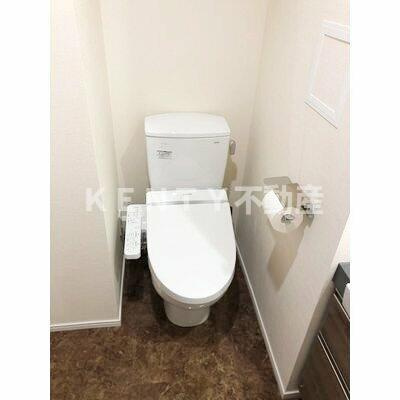 【トイレ】 | ＸＥＢＥＣ旗の台 | 清潔感のあるトイレです