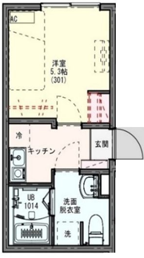 ＫＬＥＩＳ新江古田の間取り|間取りです。