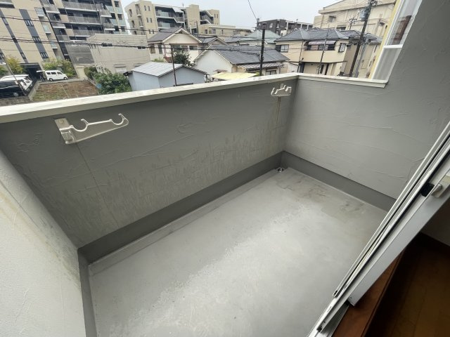 トリエスタ吉井のバルコニー