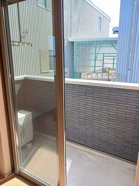 ベルクラントⅡのバルコニー