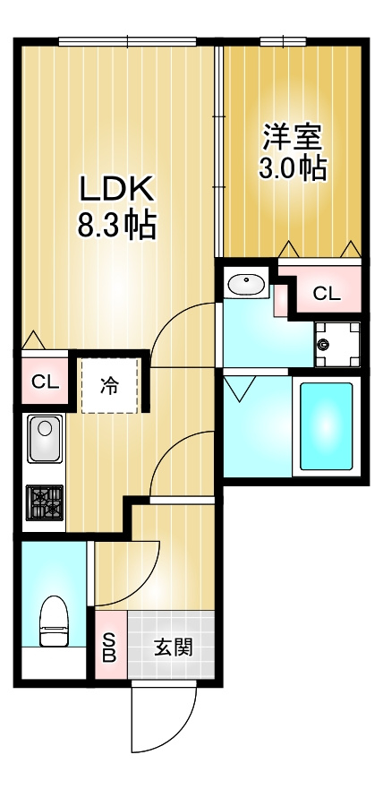 quador名古屋城駅｜名古屋市の賃貸ならMy賃貸の間取り|quador名古屋城駅