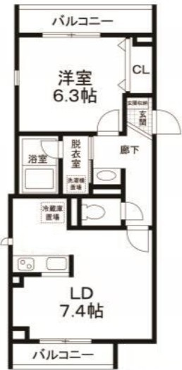 Ｍ－ｈａｕｓの間取り|間取りです。