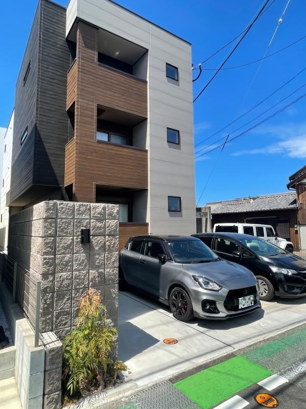福岡市西区今宿３丁目のアパートの庭|物件の画像3