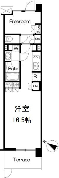 Ｂｒｉｌｌｉａ　ｉｓｔ　三軒茶屋　アイビーテラスの間取り