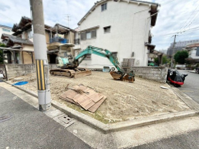 【前面道路含む現地写真】 | 石津町３丁　売土地 | 建築条件無！お好きな工務店やハウスメーカーで建築して頂けます♪