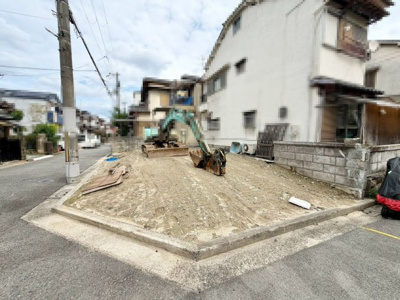 【前面道路含む現地写真】 | 石津町３丁　売土地 | 自由設計対応ですので、お好きな間取りで個性あふれる住まいにしてくださいね！
