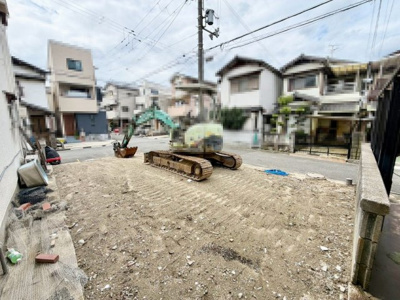 【外観】 | 石津町３丁　売土地 | 【個性あふれる住まいを実現できる「建築条件無の売土地」です】