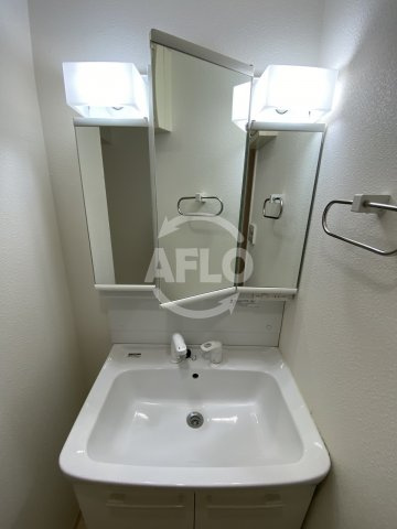 サンマルベリー扇町の洗面所|サンマルベリー扇町　独立洗面化粧台