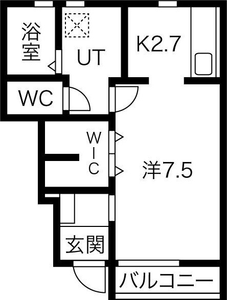 エルシオン A棟の間取り