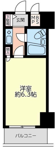 ホーユウコンフォルト大和中央の間取り