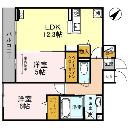 【間取り】 | Ｍサンシャイン