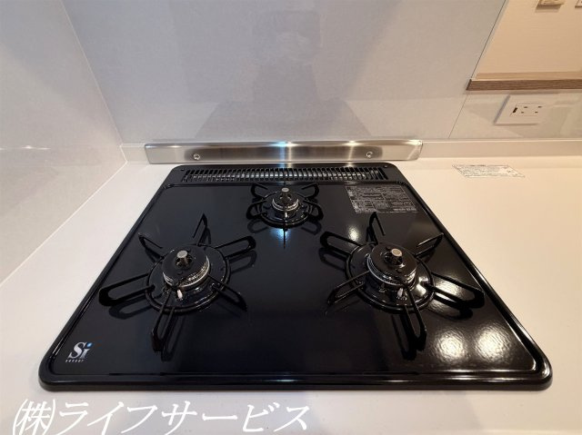 【キッチン】 | エバーグリーン淀川４号館 | キッチン３口ガスコンロ