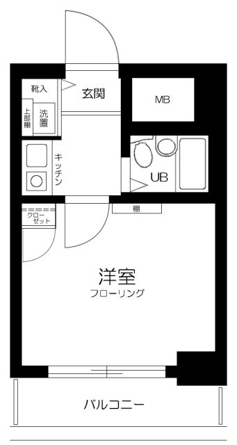 プレールアイディ大森Ⅱの間取り
