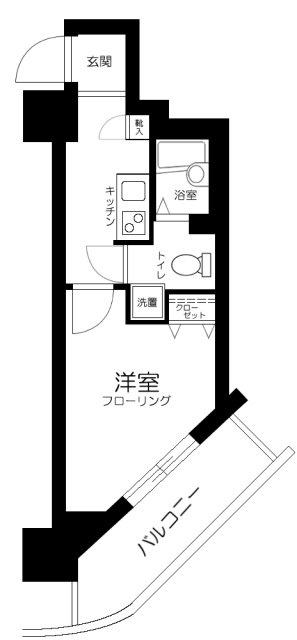 ガラ・ステージ目黒不動前の間取り