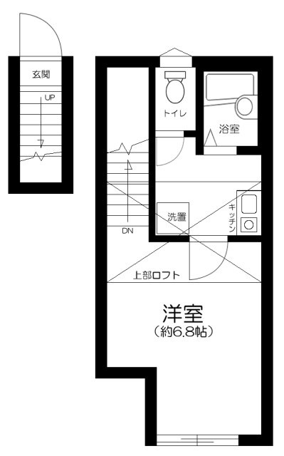 ハイステージ南雪谷の間取り
