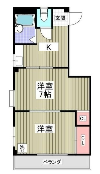 水野ビル（青梅市）の間取り