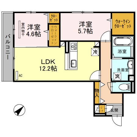【間取り】 | Ｍサンシャイン