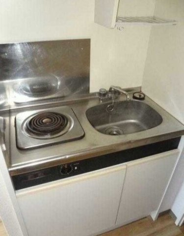 大和市大和南２丁目の賃貸マンションのキッチン