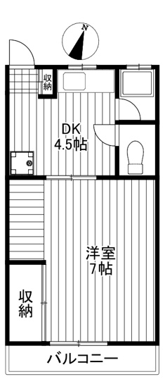【間取り】 | 第一前原コーポ