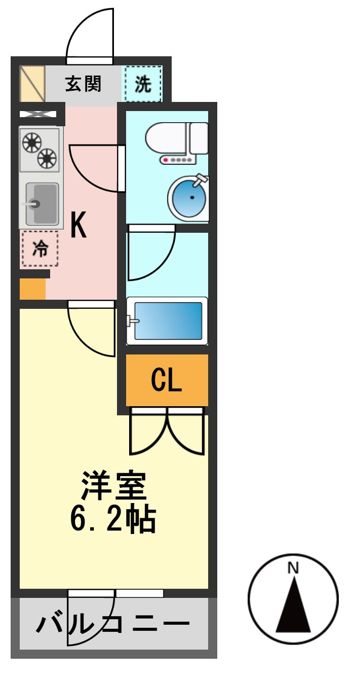 La Douceur高砂の間取り