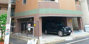 EPガーデン緑の駐車場