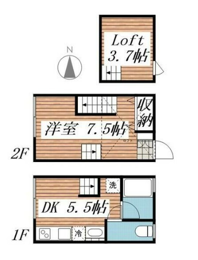 松戸市吉井町のアパート
