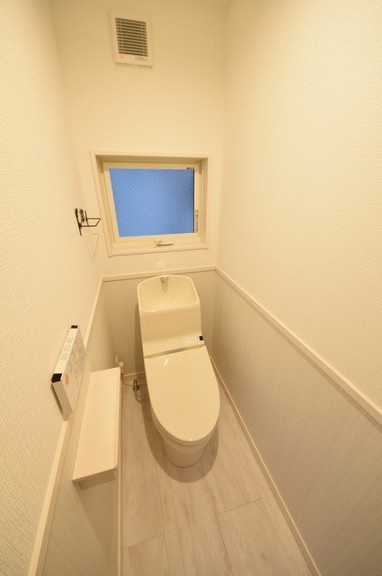 松戸市吉井町のアパートのトイレ|※別部屋参考写真