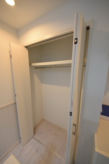 松戸市吉井町のアパートの収納|※別部屋参考写真