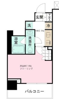 【間取り】 | パークリュクス日本橋大伝馬町 | 間取りです。