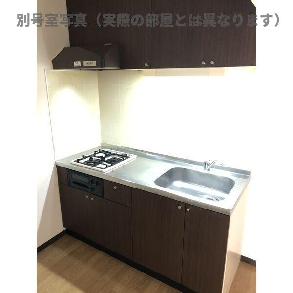 春日井市松河戸町４丁目の賃貸マンションのキッチン