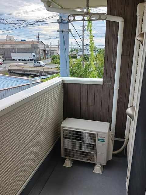 ペンネブランのバルコニー