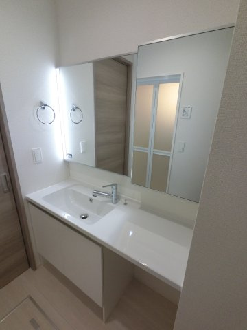 D-ROOM神明町Ⅱ Bの独立洗面台
