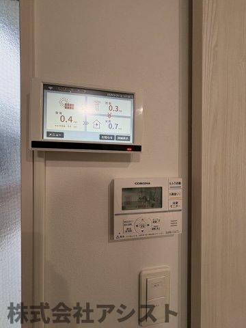 弓削田売戸建ての設備|太陽光の発電量も確認できます