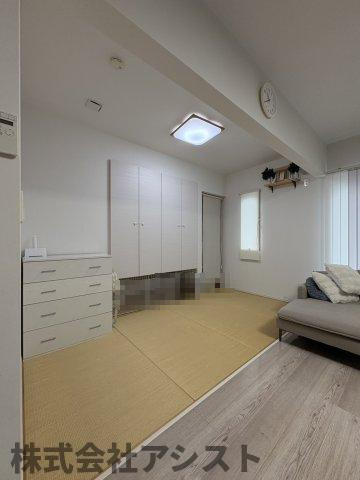 弓削田売戸建ての和室|和室があれば、来客や子供用のスペースとして活躍します