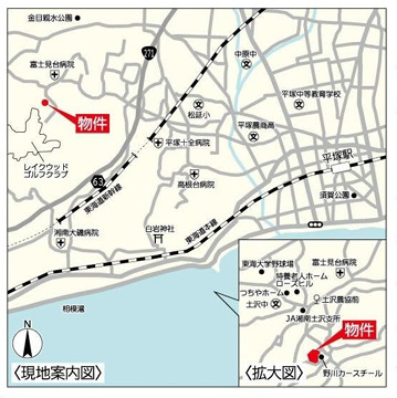 【地図】 | 平塚・上吉沢　売地