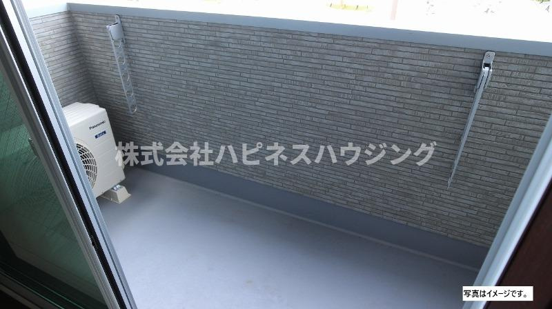 REGALEST 柏Annex～レガリストカシワアネックス～のバルコニー|※完成イメージ、現況優先
