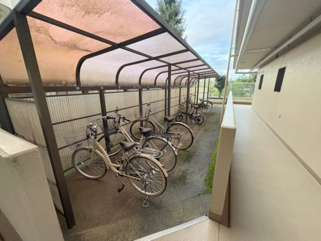 MAC武蔵砂川コートの駐輪場|共用部・駐輪場