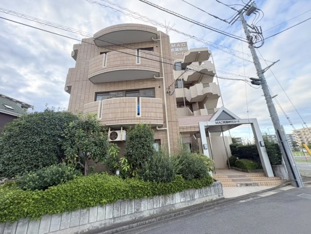 MAC武蔵砂川コートの外観|外観/西武拝島線「武蔵砂川駅」徒歩約４分の駅近マンションのご紹介です
