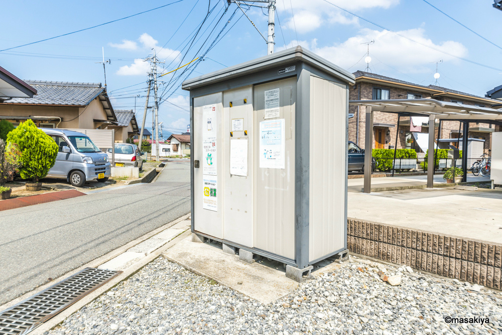 ラフィネス高田のその他共用部分|ゴミステーション