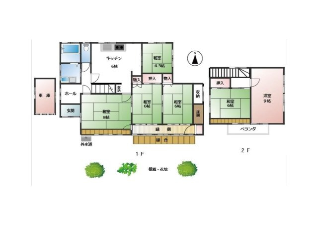 【間取り】 | 明和町売家