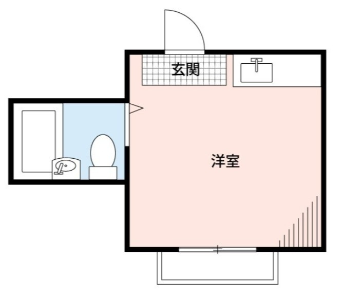 ペアパレス朝霞の間取り