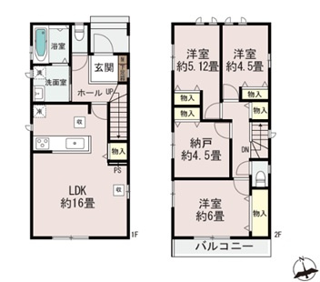 千葉市中央区東千葉一丁目　新築分譲住宅B号棟