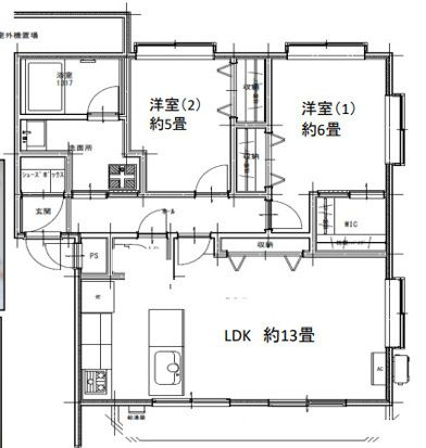 ミラベル広尾　の間取り
